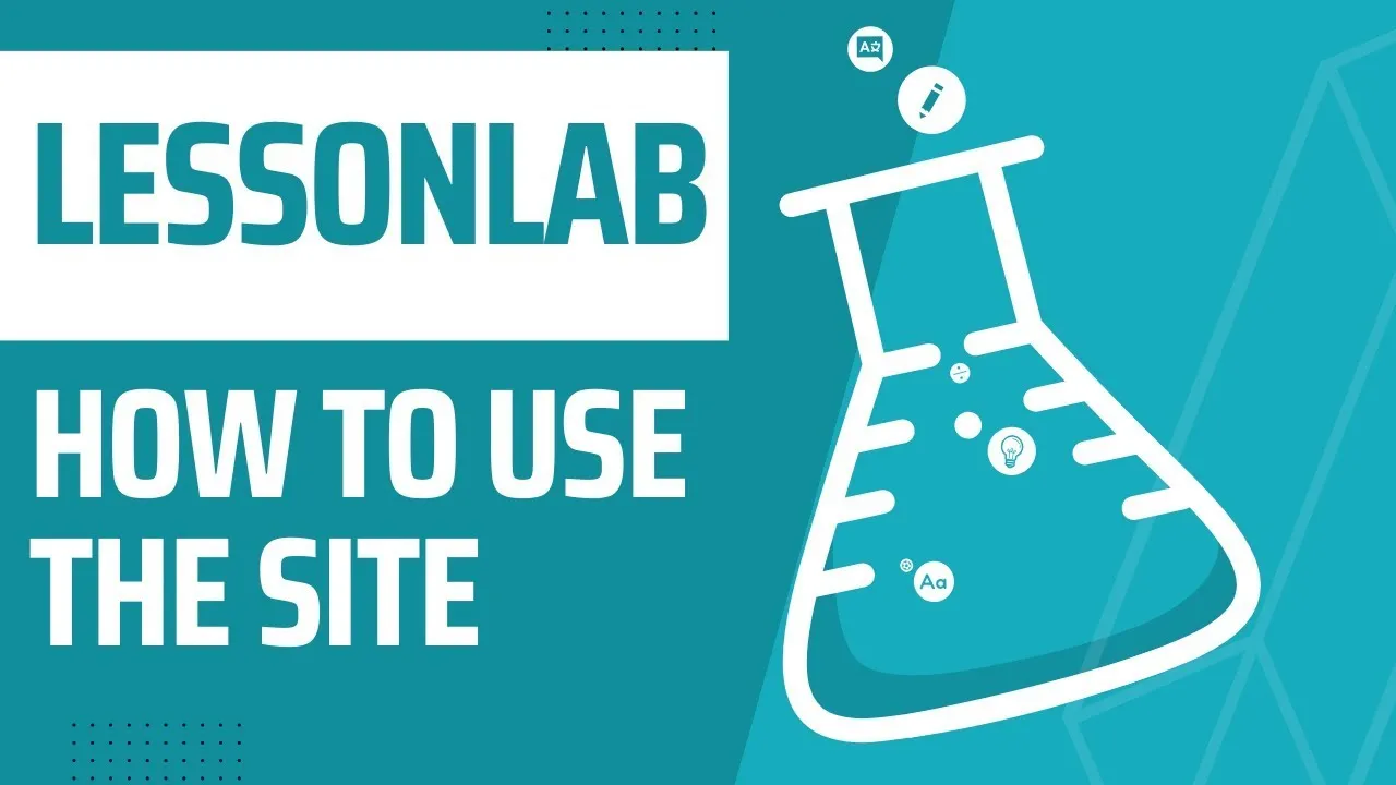 Tutorial video preview showing how to use LessonLab AI tools in the classroom